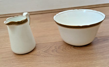Jackson and Gosling China Milk Jug and Sugar Bowl
