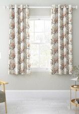 John Lewis Villa Nova Artesia Blackout W168xD137cm Eyelet Curtains Lined Blush