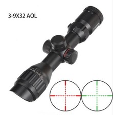 3-9x32AOL Hunting Rifle Scopes Red and Green Mil-Dot Illuminated Optics Sight