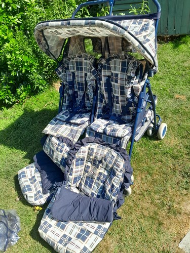 Twin pushchair - twin,