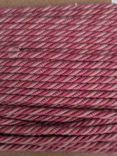 Two tone twisted cord 8mm - two-tone,