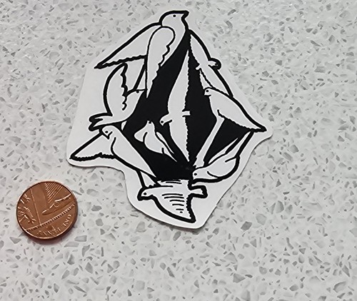 Vintage volcom skateboard - vintage,