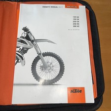KTM 2017 SX 125 SX 150 SX 250 250 XC 300 XC Owners Manual MX Free UK Postage