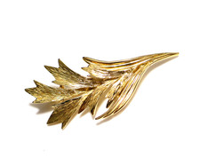 VINTAGE Signed Ciro Gold
