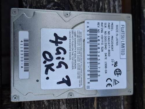 Fujitsu mhc2040at 09gb - fujitsu,