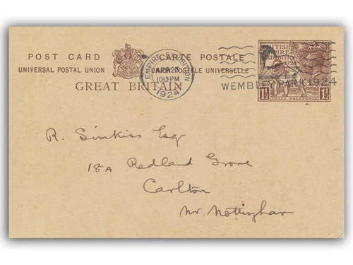 1924 wembley fdc - fdc,, upu