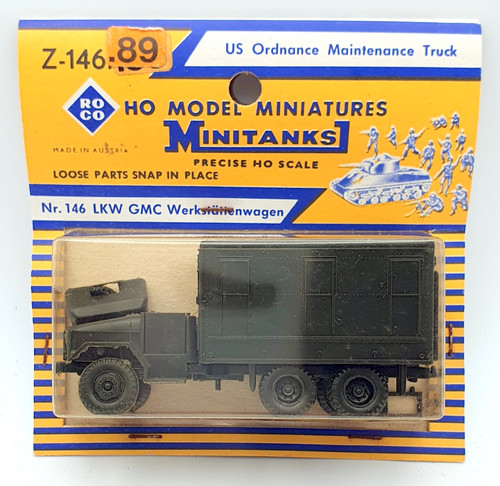 1960 carded roco - roco, minitanks
