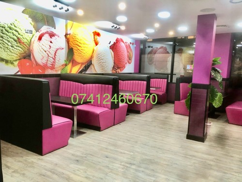 Restaurant booth bench - restaurant,