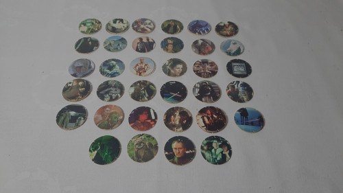 Star wars trilogy tazos - star, tazos...job