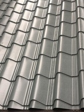 Tile Effect Roofing S/GREY Plastisol,Pan Tile Effect metal Sheets Tin Roofing