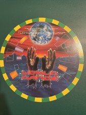 World dance round rave flyer - world,