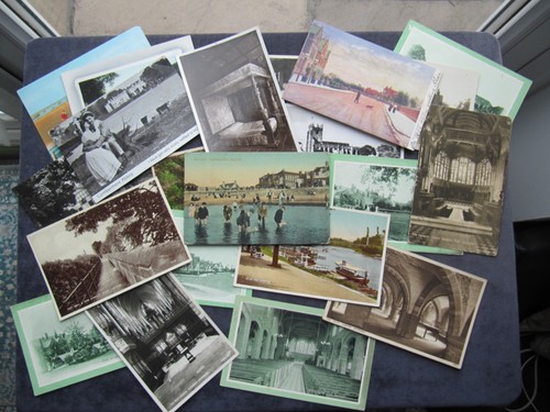 Old postcards cheshire - postcards,