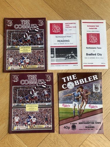 Northampton town programmes - northampton,