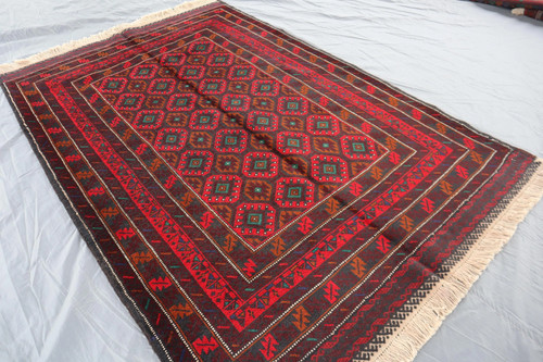 4x6 vintage afghan - vintage,