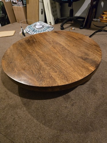 Chestnut solid wood coffee - wood,