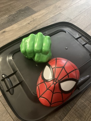 Marvel spider man and - and, hulk