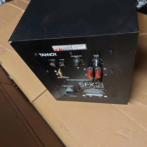 Tannoy sfx5 active - tannoy, sfx5.1