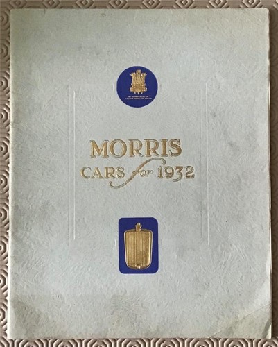 Morris car sales brochure - sales, for