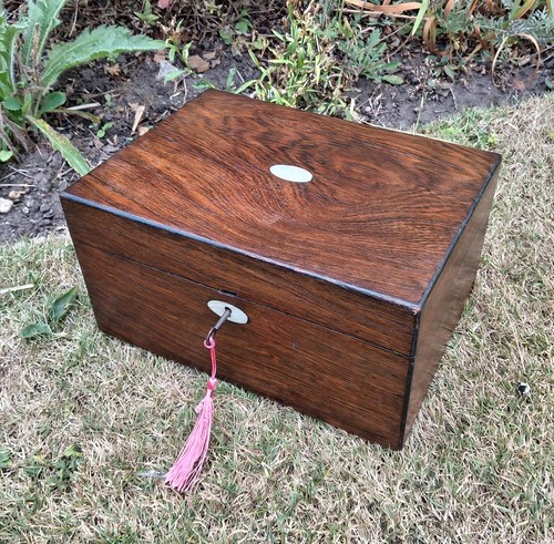 Victorian rosewood and mother - rosewood,