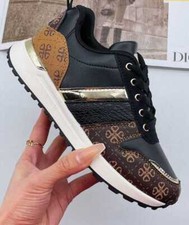 New Womens Ladies Lace Up Flat