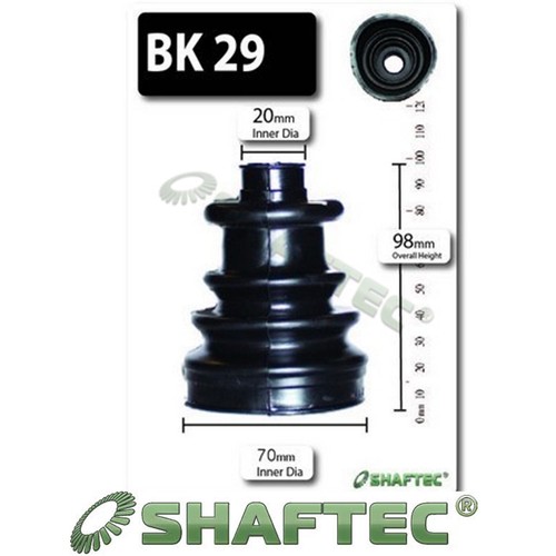 Genuine shaftec boot kit - genuine, cv