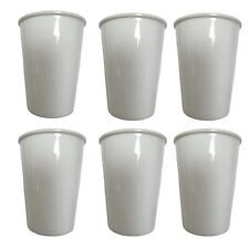 6 X Reusable Plastic Melamine