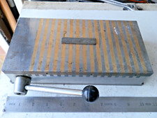 Fimax magnetic chuck size 10" x 5". type 1005 serial no. 10854