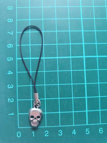 Skull charm for - skull,