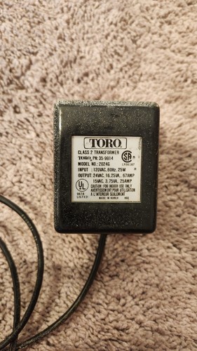 Toro 24vac transformer pn - toro,
