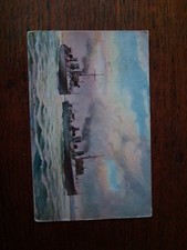 Vintage Naval Postcard Torpedo