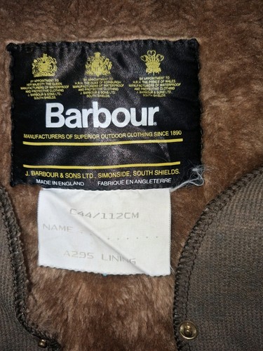 Barbour warm pile liner - warm, a295