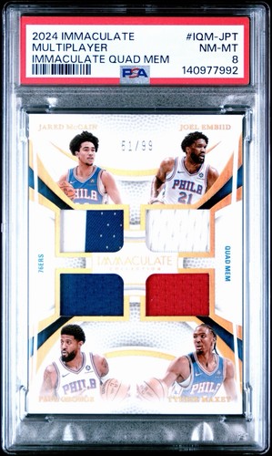 2024 panini immaculate quad - 2024-25,