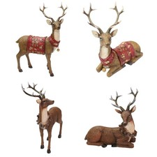 Christmas Reindeer Figurines