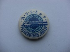 Trade Union Badge - ASLEF 1980
