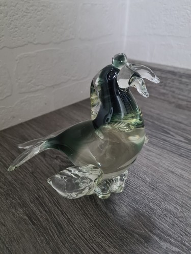 Vintage murano glass walrus - vintage,