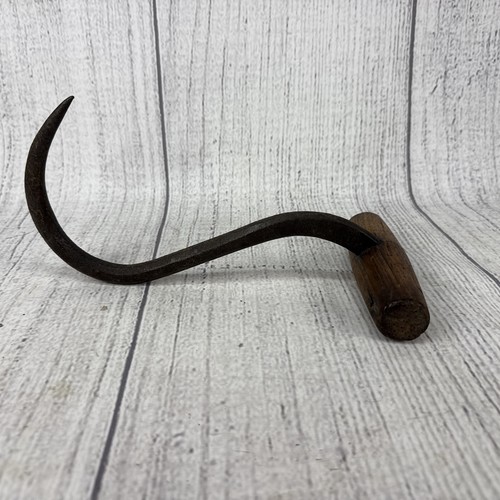 Antique hay bale hook - antique,