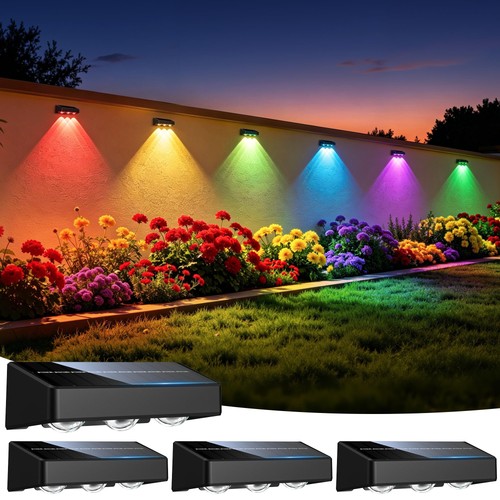 Sununiny solar fence lights - sununiny,