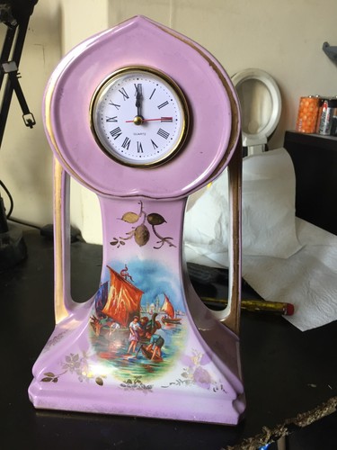 Lovely 1920s ceramic - 1920s, clock