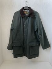 VINTAGE SHERWOOD FOREST WAXED COTTON LINED FIELD JACKET MENS EXTRA SMALL