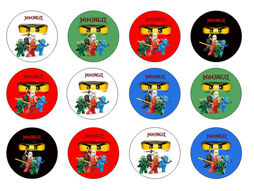 Lego ninjago cupcake - x,