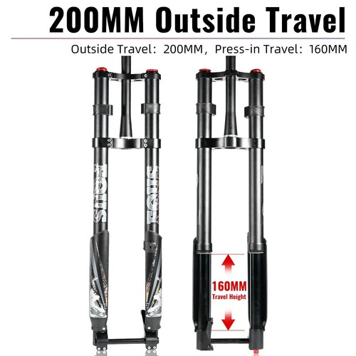 Double shoulder inverted bike - inverted,