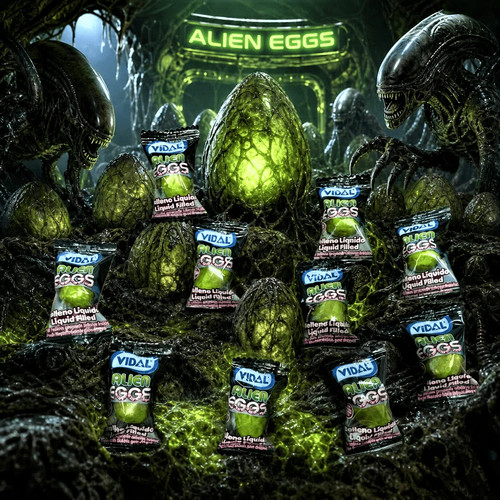 Vidal alien eggs liquid filled - alien,