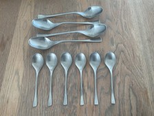 ARTHUR PRICE - SATIN DAWN Design Cutlery - 4 x TABLESPOONS + 6 x TEASPOONS