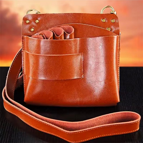 Brown leather - brown,