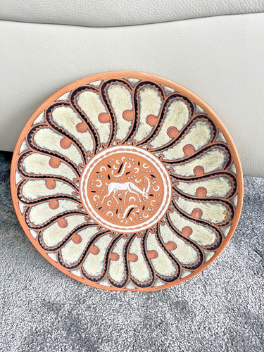 Terracotta wall plate - wall,
