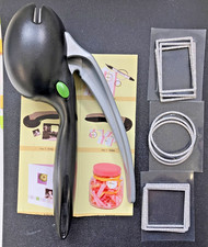 Making Memories Slice Tag Maker Crimper with 9 metal glitter rims & templates