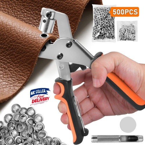 Eyelet punch tool with - punch,