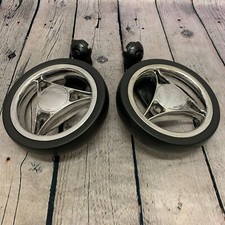 New Bebecar Hip Hop Front Wheels Left & Right Silver