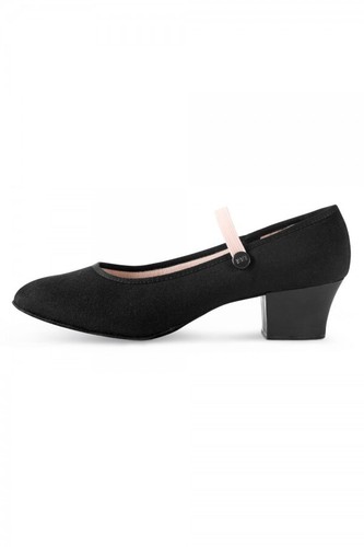 Bloch tempo cuban heel canvas - cuban,