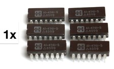 1x HARRIS HAI 4741 - Ceramic Core, Vintage Quad Audio OP-AMP, DIP14 [TL074]